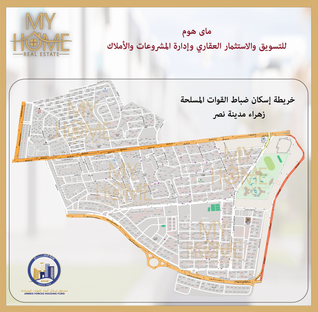 خريطة زهراء مدينة نصر